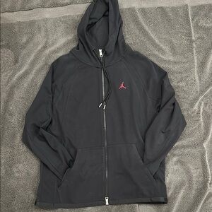 Jordan Black Full-Zip Hoodie